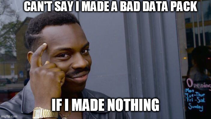 Minecraft But There's Actually Nothing Minecraft Data Pack
