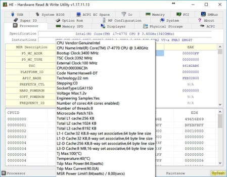 HE - Hardware Read & Write Utility 1.22.01.20