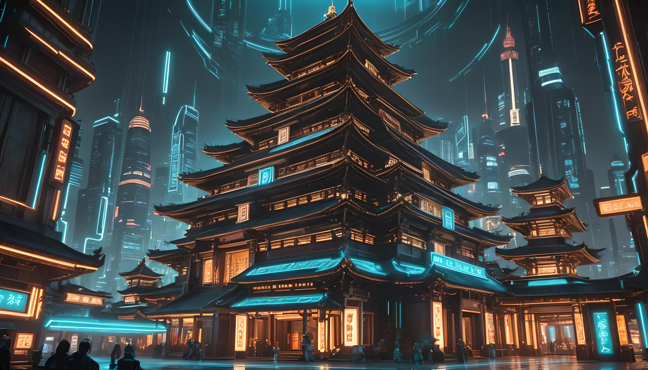 Tron Pagoda