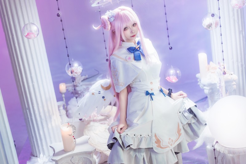 艾西Aiwest 碧蓝档案圣园未花Cosplay写真图集 高清美图合集 40P (415.8M)插图8