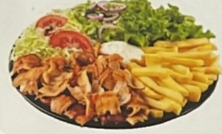 Menù piatto misto kebab