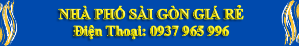 nhà phố sài gòn giá rẻ