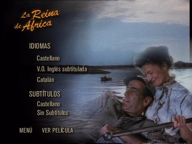 2 - La Reina de África [DVD9 Full][Pal][Cast/Ing/Cat][Sub:Cast][Aventuras][1951]