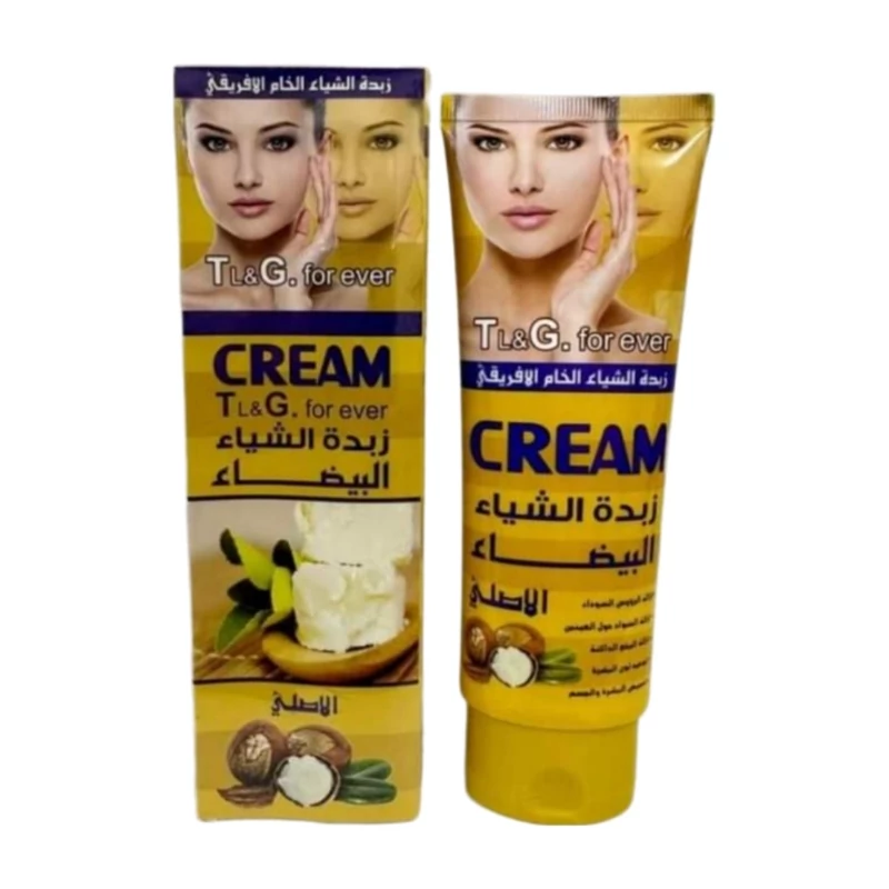 African raw shea butter cream for skin and body 