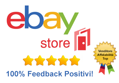 Venditore affidabilità top ebay 100% feedback positivi
