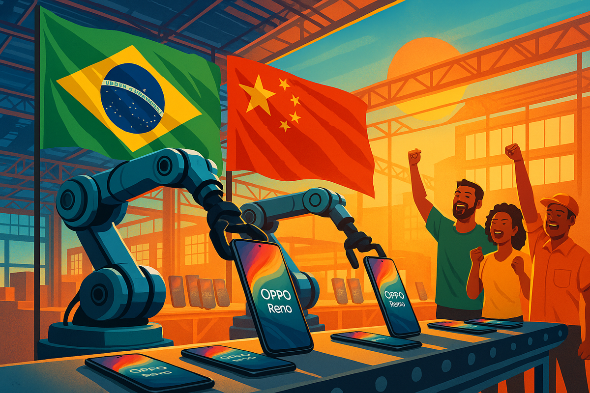 Oppo Chega para Bagunçar o Quintal: Fábrica Chinesa no Brasil Vai Desafiar Samsung e Motorola ou É Só Mais uma Fumaça de Investimento?