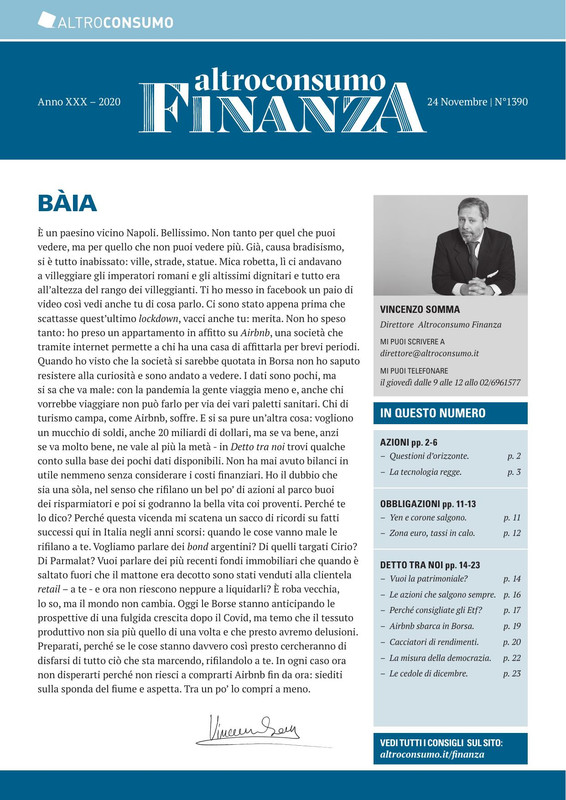 Altroconsumo Finanza N.1390 - 24 Novembre 2020