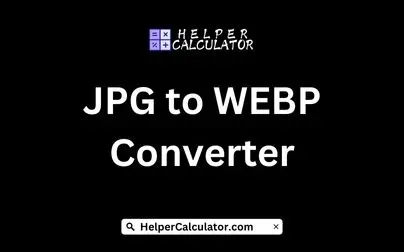 JPG to WEBP Converter