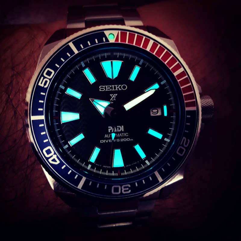 Seiko Prospex 'Samurai' PADI SRPB99 Cal. 4R35 200M    (5)