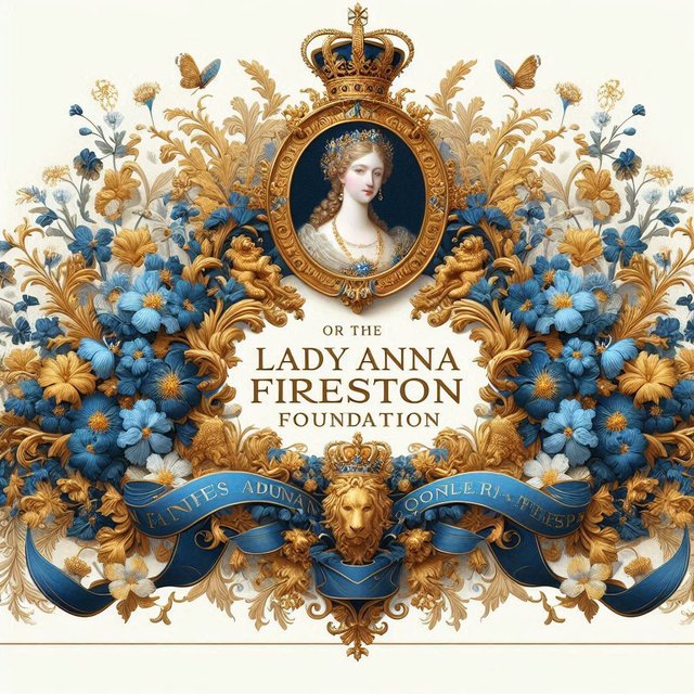 Blue-and-gold-royal-Floral-Banner-with-Room-for-words-for-the-Ladyanna-Firestone-Foundation