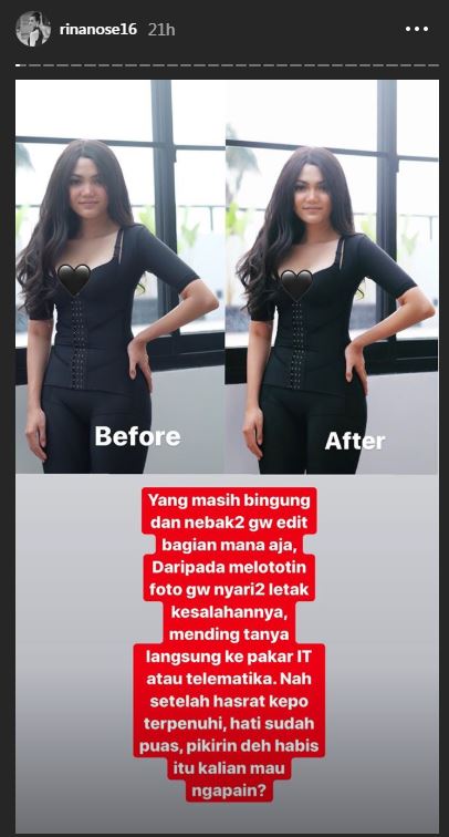Instagram Rina Nose