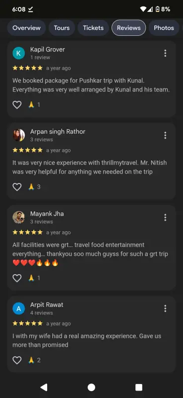 Multiple Customer Reviews