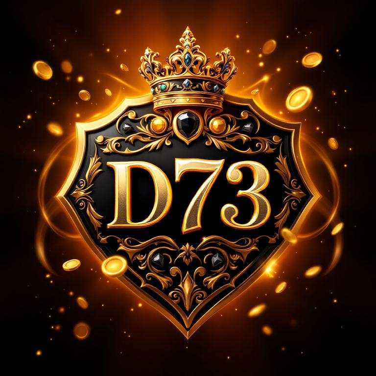 Banner Aplikasi D73 dengan akses permainan digital