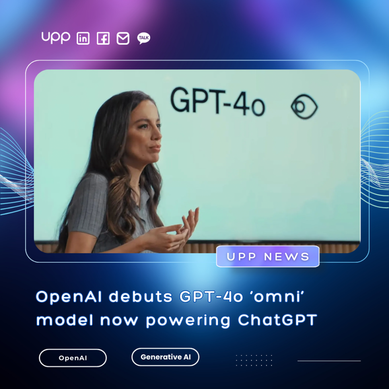 OpenAI debuts GPT-4o ‘omni’ model now powering ChatGPT
