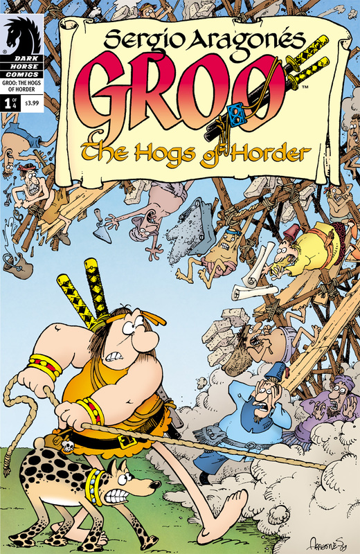 Sergio Aragonés' Groo - The Hogs of Horder #1-4 (2009-2010) Complete