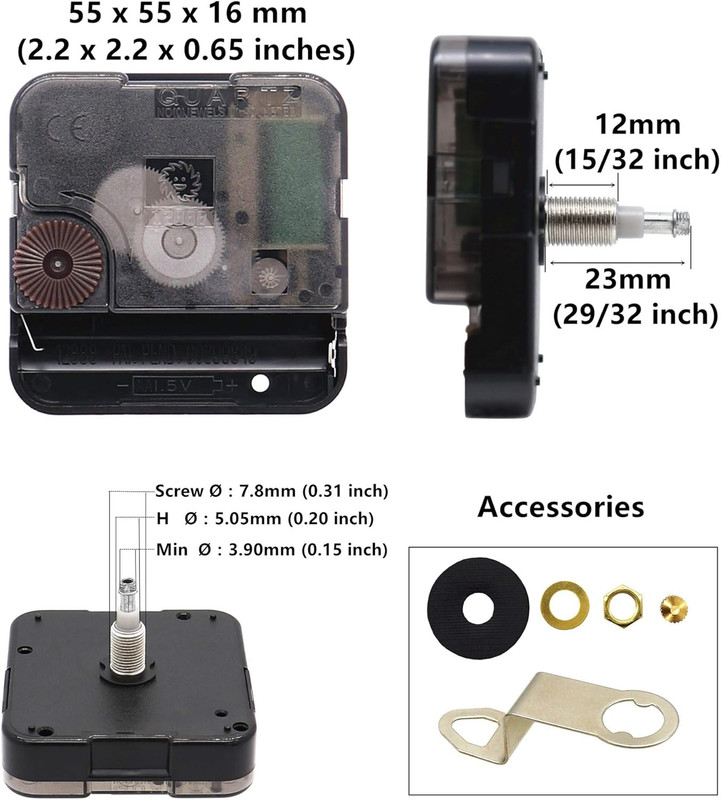 Clock Mechanism Repair Part