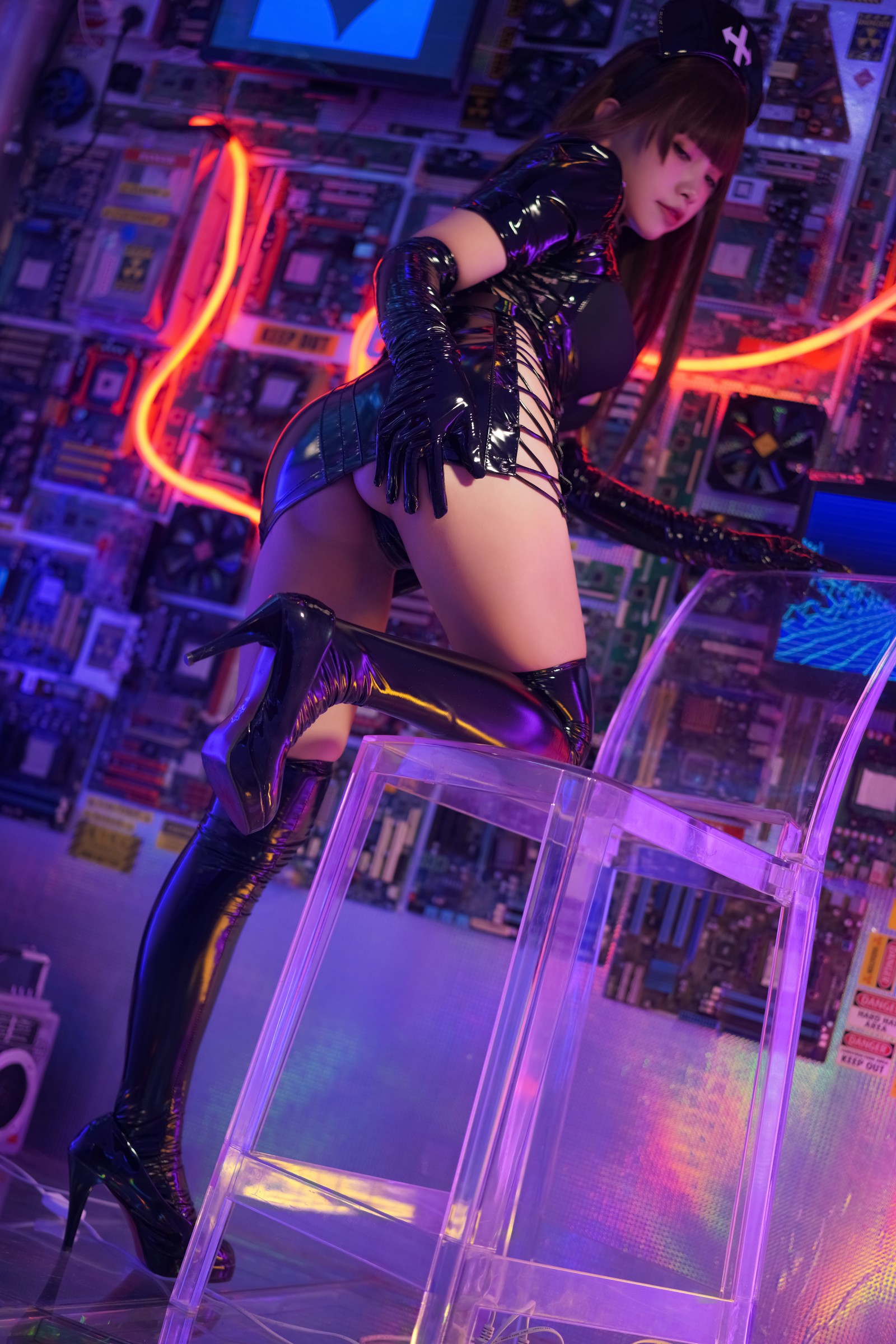 Neko-薇薇 暗黑护士 Cosplay 写真＋视频合集｜高清大图（54P｜5V｜543MB）插图1