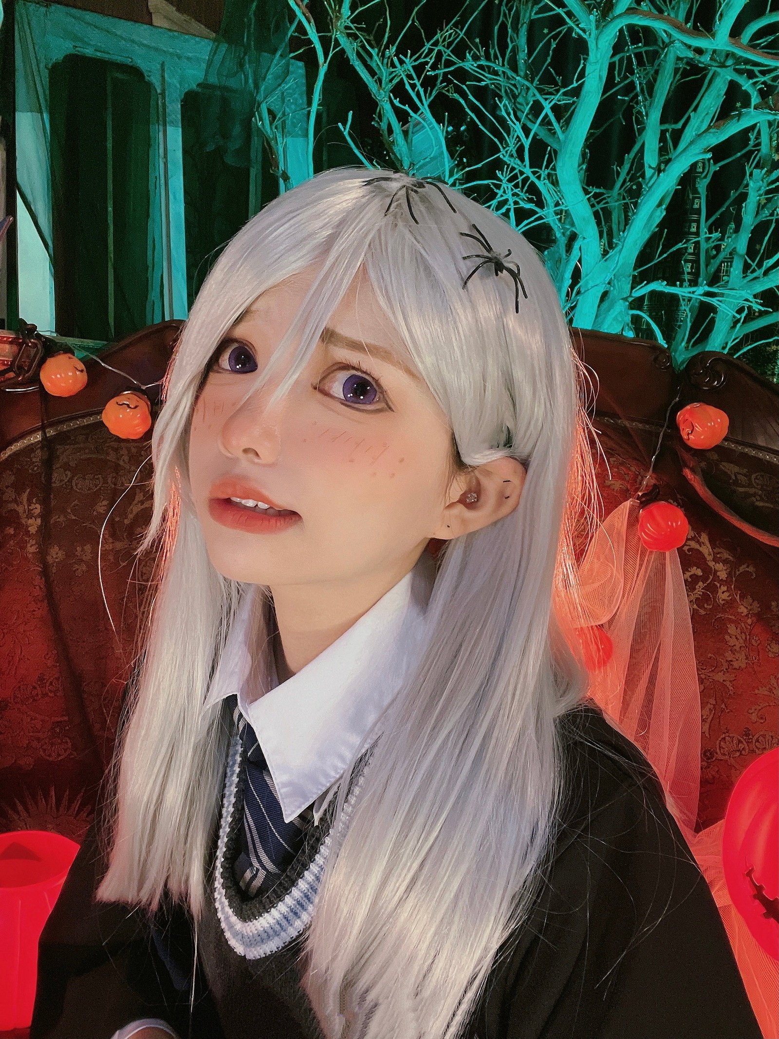 六二二同学 哈利波特 仿妆 Cosplay 写真合集｜魔法学院风（9P｜15MB）插图4