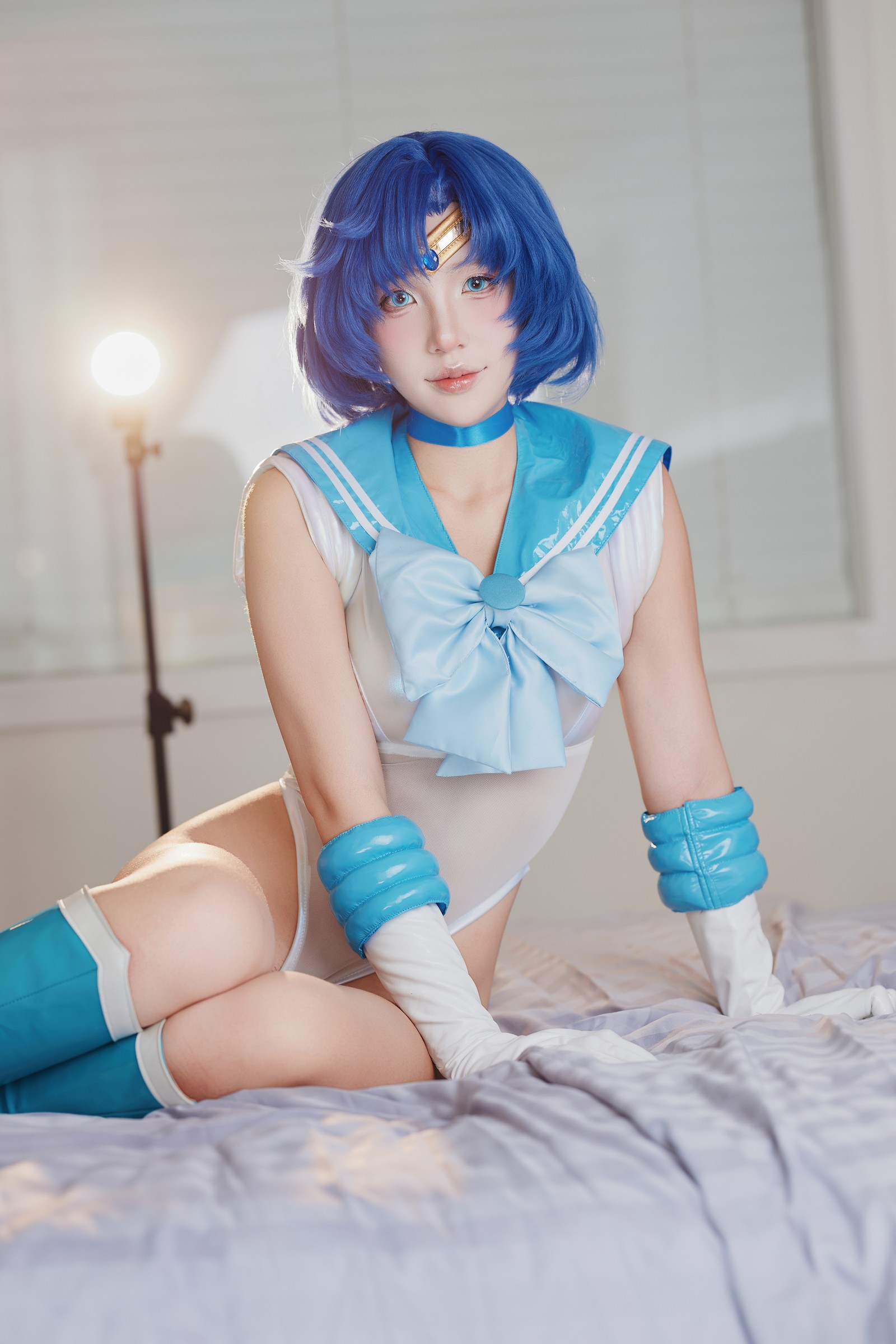 Puy Puy – Sailor Mercury 水手水星 Cosplay 写真（288P+10V-2.26GB）美少女战士插图4