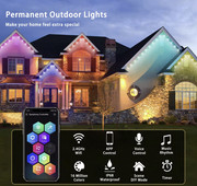 Permanent Outdoor Lights with Symphony Controller