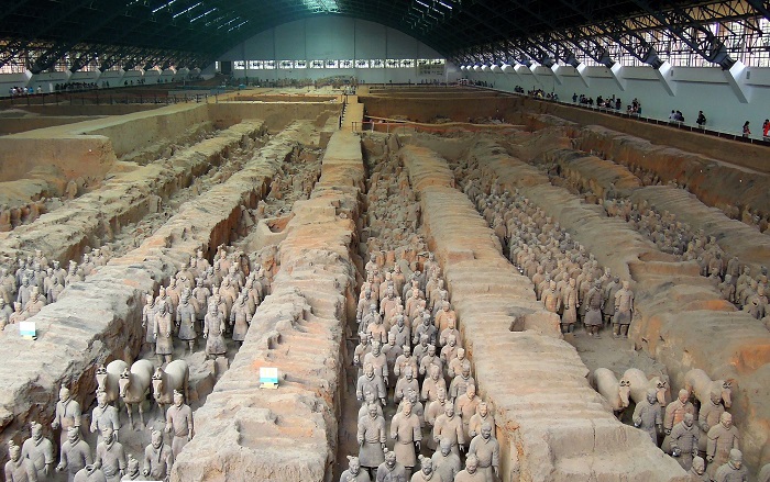 Makam prajurit terakota di China