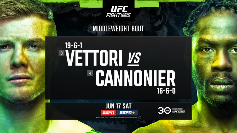 Промо преди UFC on ESPN: Ветори - Кенъниър