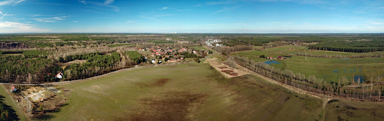Trebendorf_Mühlrose_Aerial_Pan