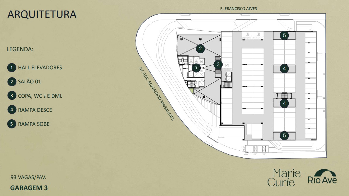 Planta Baixa Arquitetura Garagem 3