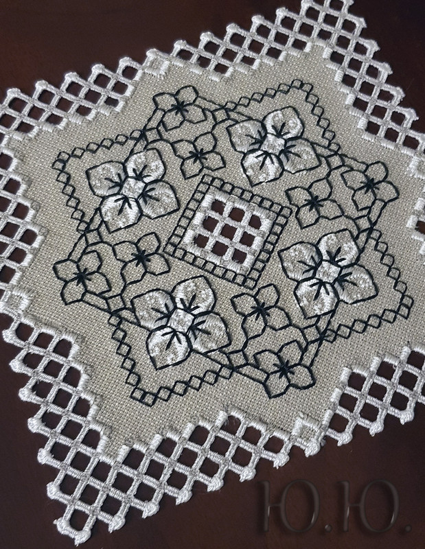 Салфетка цветы2