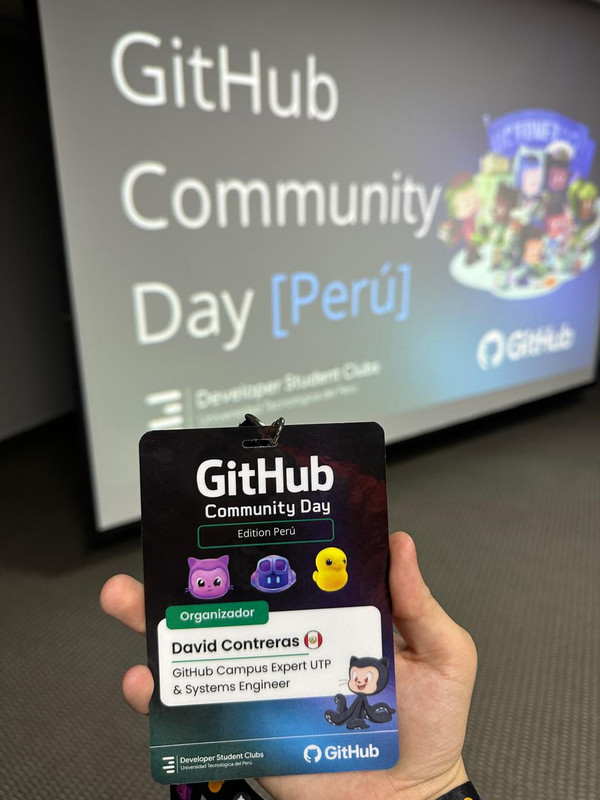 GitHub Community Day Lanyard