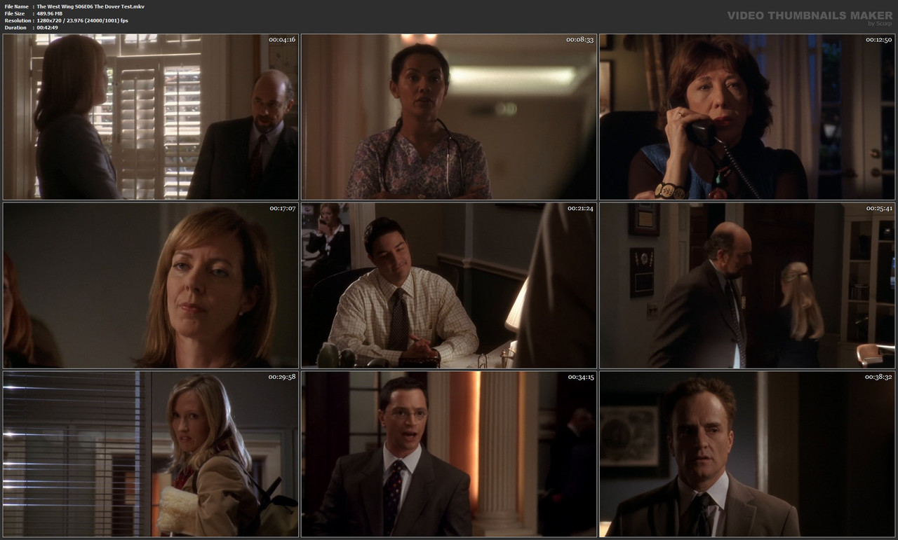 The West Wing S06E06 The Dover Test.mkv
