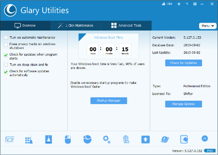 Glary Utilities Pro 5.202.0.231 Multilingual