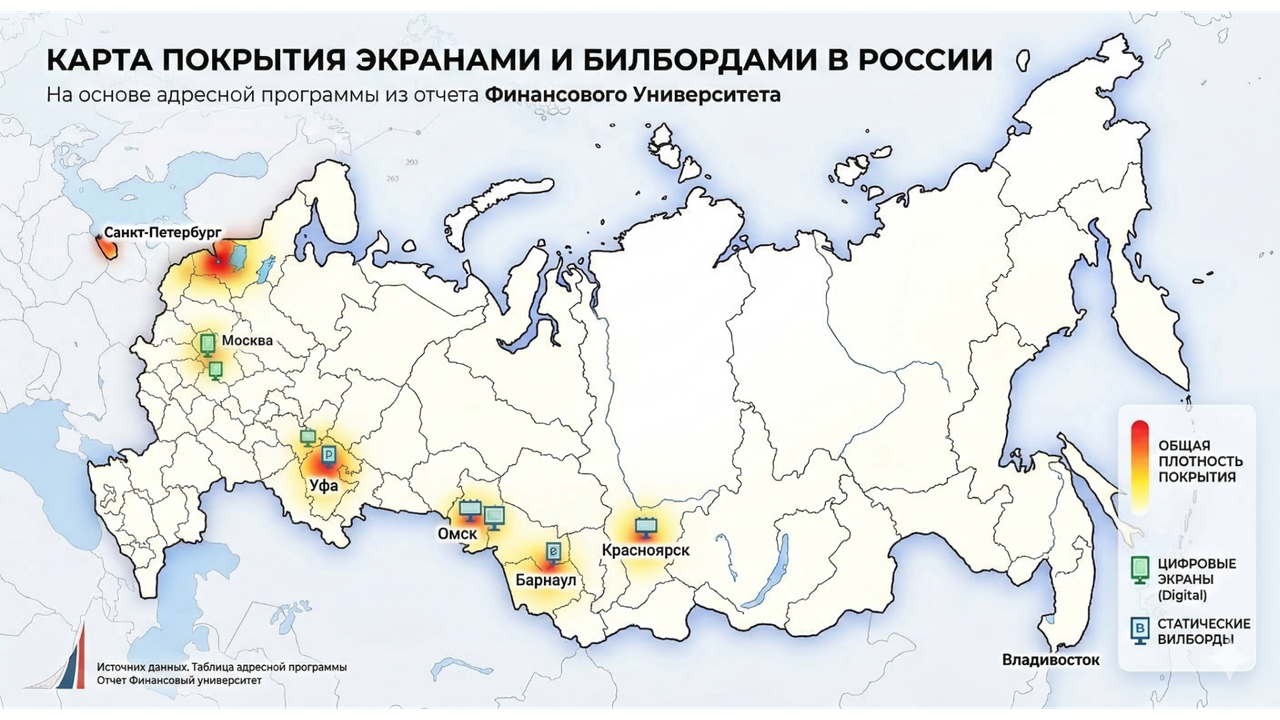 Карта рекламной кампании ВУЗа 2024