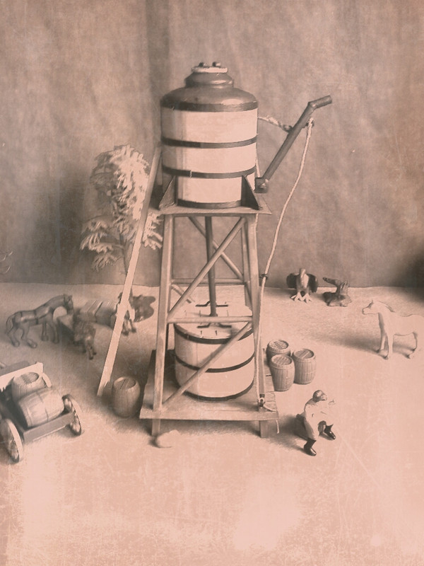 Double Water Tower 04