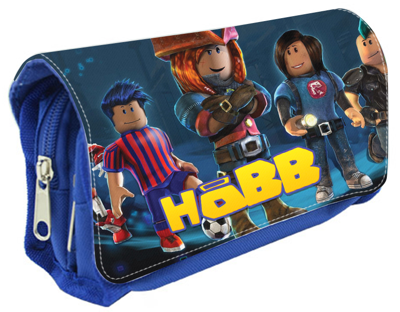 Detalles De Azul Personalizado Chicos Estuche Cualquier Nombre Roblox Bolsa Escolar Niños Estacionario Ver Título Original - boy roblox characters names