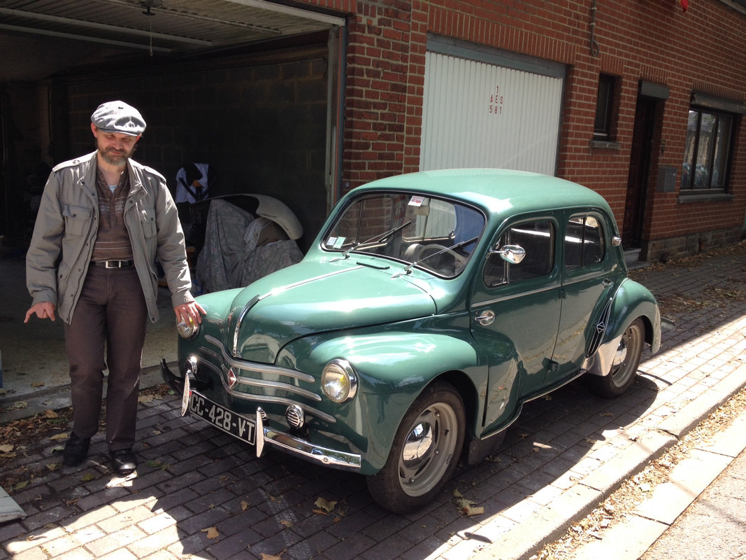 4CV 3.4 face sortant de peinture