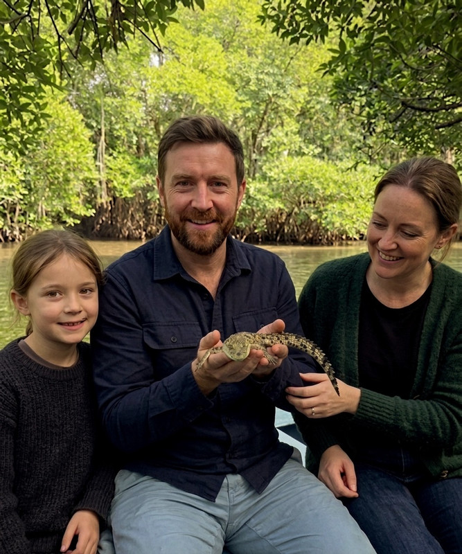 Crocodile in Hand 6