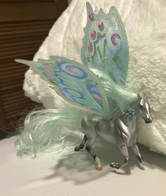 Grey Wind Dancer Winged Horse Sumatra