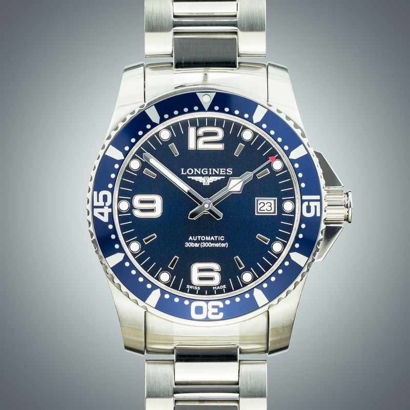 Longines Hydroconquest 41 L3.742.4.96.6 Blue dial - Българският форум за  часовници