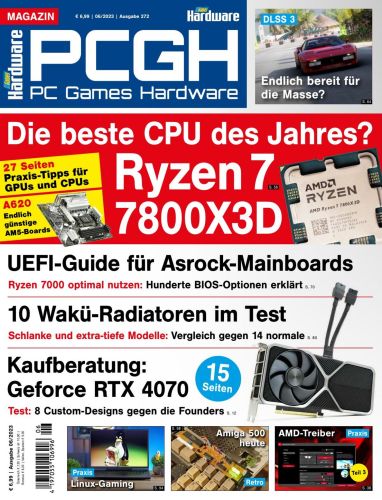 Cover: Pc Games Hardware Magazin No 06 Juni 2023