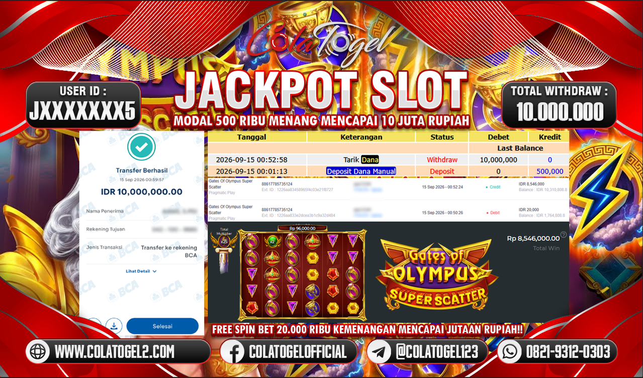 JACKPOT SLOT GACORR!!