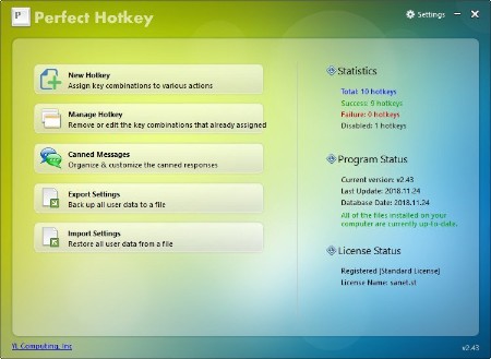Perfect Hotkey 3.0