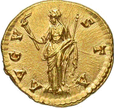 Glosario de monedas romanas. POLOS. 3