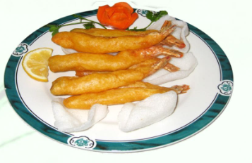 72. Langostinos Fritos Rebozados