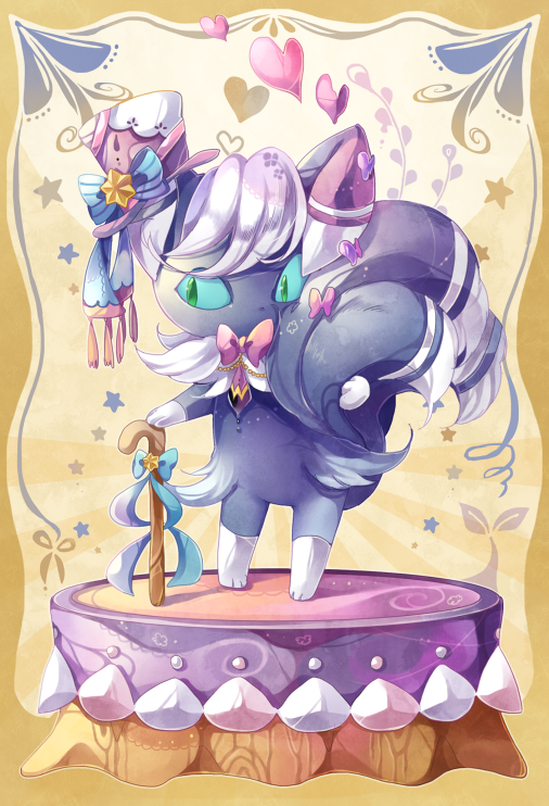 meowstic-and-meowstic-pokemon-drawn-by-c