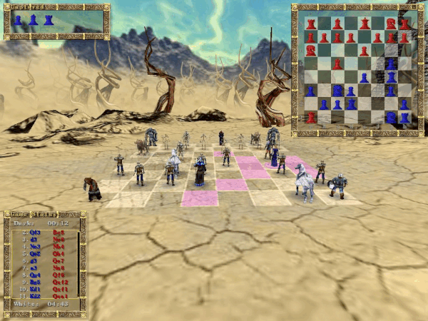 Wizard chess: Шахматы в стиле фэнтези