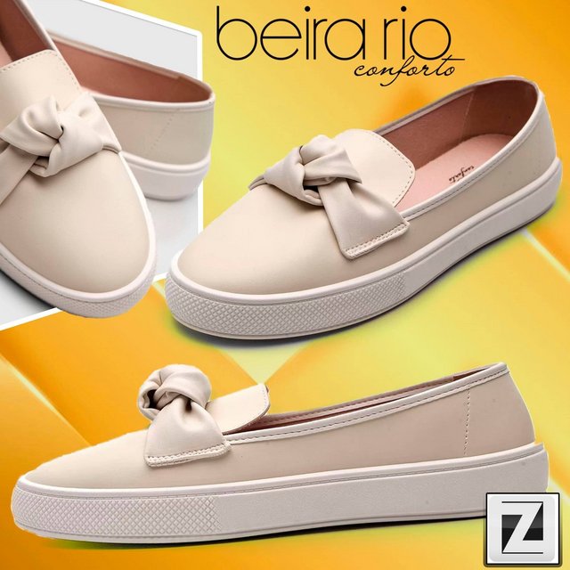 Slip On Beira Rio Nó Feminino