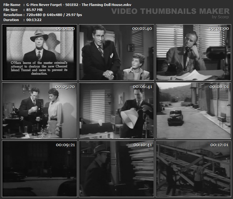 G-Men Never Forget - S01E02 - The Flaming Doll House.mkv