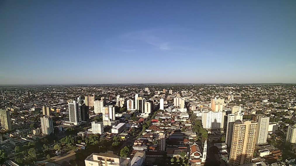 Campo Grande nesta manhã de sexta-feira