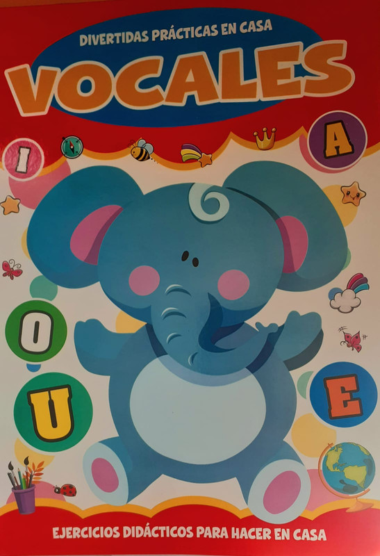DIVERTIDAS PRACTICAS EN CASA VOCALES, M4 EDITORIAL